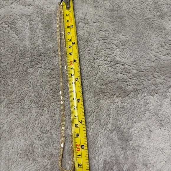 Golden Clef Elegant  14 k Gold Necklace by Premier Designs new - Picture 10 of 10